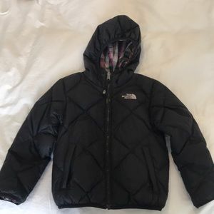 North Face Reversible Down Hoodie